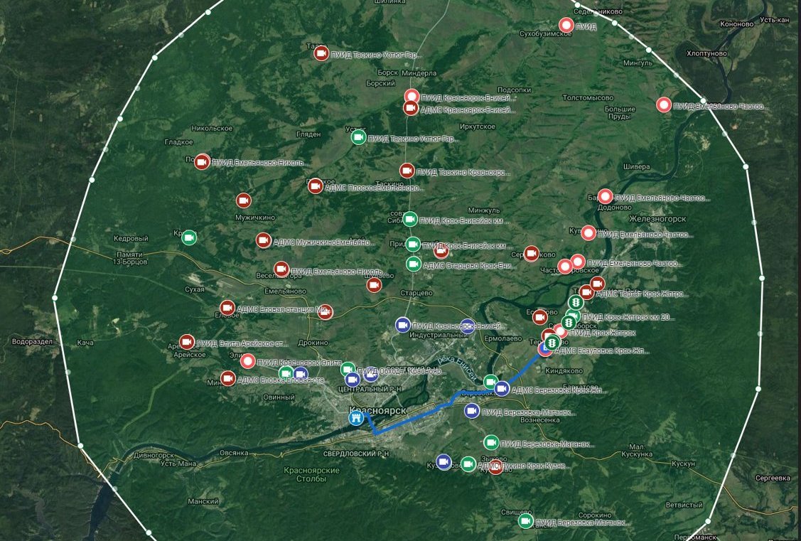 ИТС регионам: в Красноярске внедряют интеллектуальную транспортную систему
