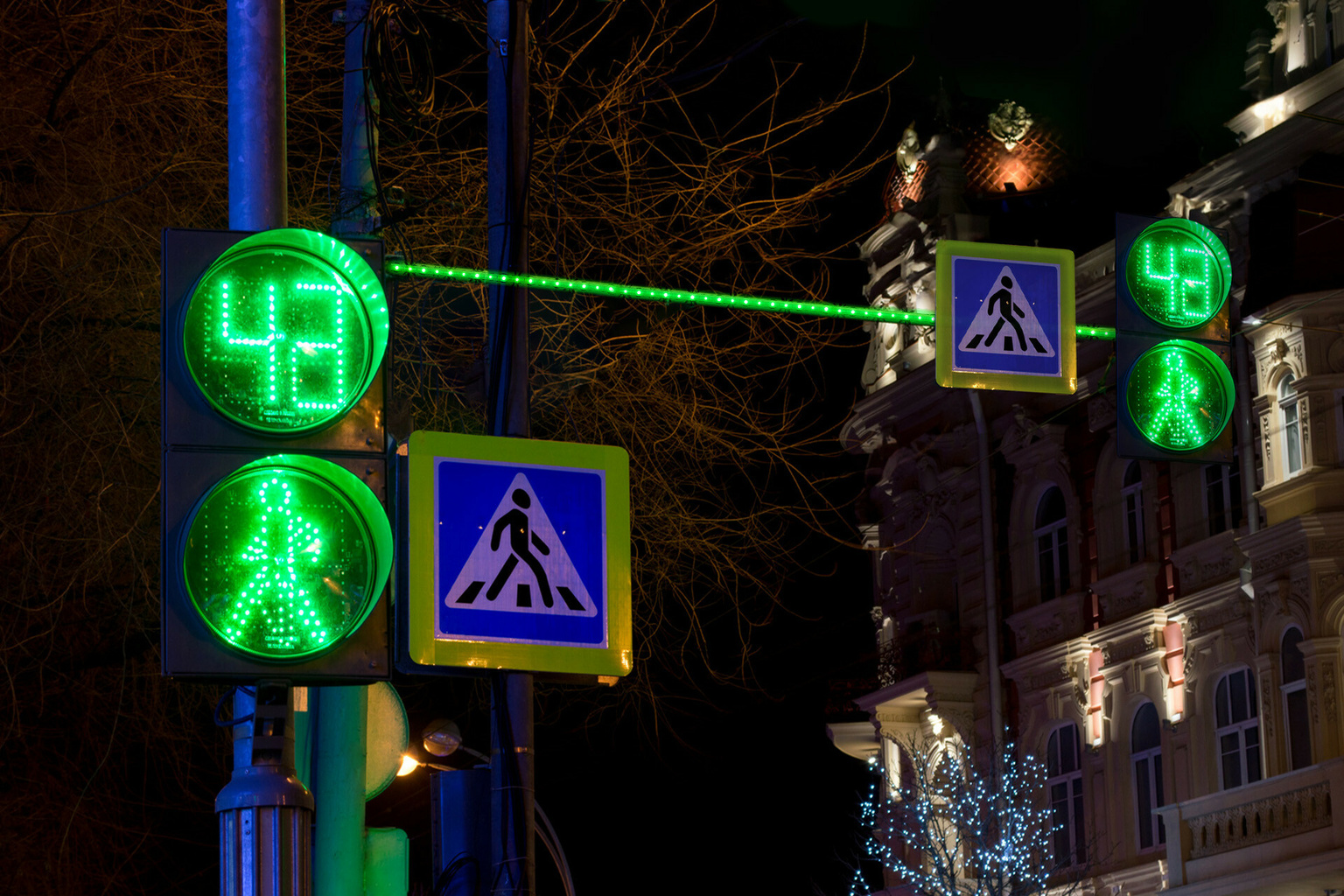 В России разработали новый дублер сигнала светофора